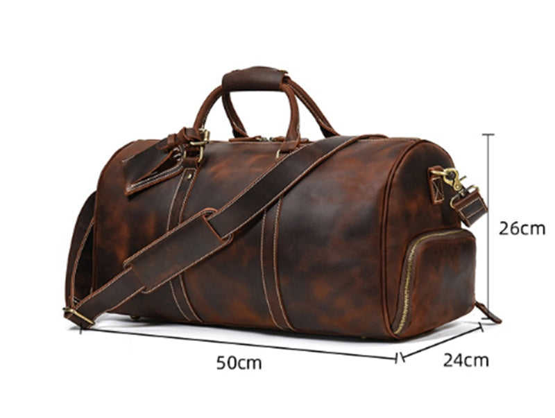 Gentleman’s Travel Leather Case (Weekender)